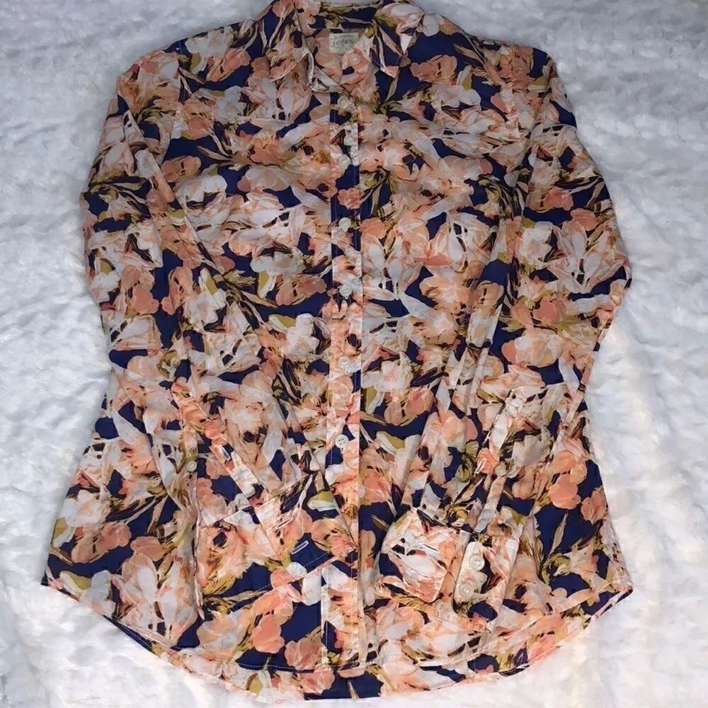 J.Crew button up blouse